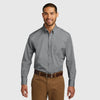 Men's Port Authority Long Sleeve Carefree Poplin Shirt